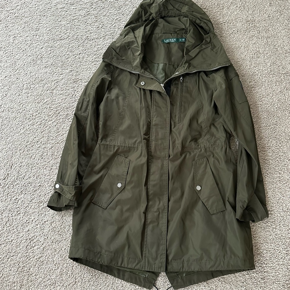 Lauren Ralph Lauren - Army green rain jacket